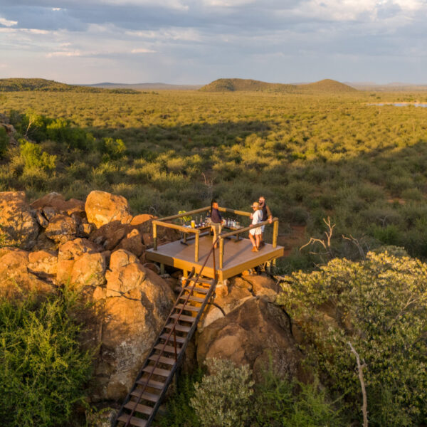 sunset viewing deck